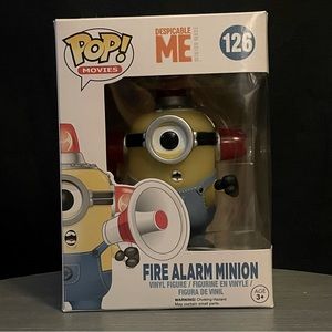 Fire alarm minion. Funko pop #126